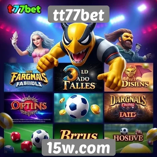 Análise das opções de jogos disponíveis no tt77bet