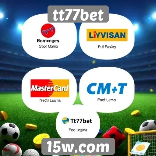 Foco em métodos de pagamento no tt77bet