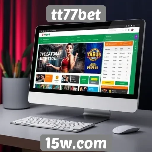 Características de usabilidade do site tt77bet