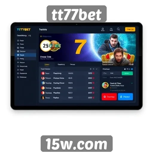 Interface do usuário e experiência no tt77bet